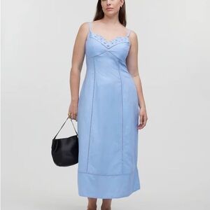 Madewell Blue Midi Dress